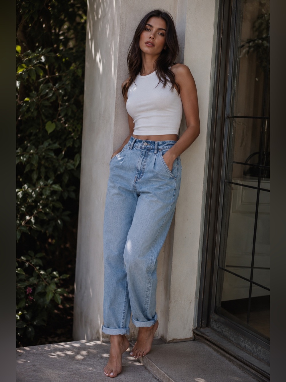 Garage Denim 80s Mom Barrel Jeans - Size 25 - High Rise Vintage Vibes👖💫